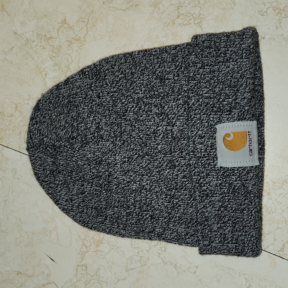 Carhartt Gray Salt And Pepper Touqe Hat - Picture 1 of 3